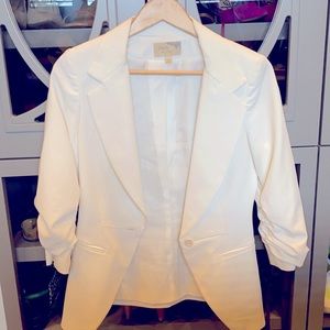 White blazer